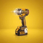 INGCO CIWLI2055 20V Brushless Impact Wrench – 550Nm Heavy Duty Cordless 1/2" Tool Kit with Batteries - Image 2