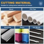 HSS Mini Circular Saw Blade Set with Mandrel | 6PCS Rotary Cutting Disc Kit for Wood, Plastic & Soft Metal - Image 3