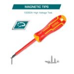 TOTAL 6 Piece Insulated Screwdriver Set THTIS566 | 1000V VDE Certified Professional Hand Tool Kit - Image 5