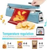 12 Inch Impulse Sealer Heat Sealing Machine PFS-300 | Manual Plastic Bag Sealer - Image 6