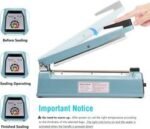 12 Inch Impulse Sealer Heat Sealing Machine PFS-300 | Manual Plastic Bag Sealer - Image 2