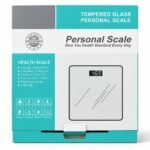 Digital Tempered Glass Personal Weighing Scale | LCD Electronic Body Weight Scale 180KG