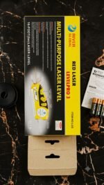 3-in-1 Laser Level with Measuring Tape & Spirit Level | Multipurpose Alignment Tool
