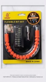 Flexible Bit Set with Extension Shaft for Drills