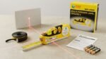 3-in-1 Laser Level with Measuring Tape & Spirit Level | Multipurpose Alignment Tool - Image 4