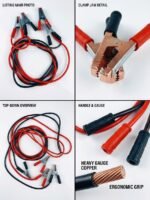 800 Amp Heavy Duty Jumper Cables 9.5FT - Image 2