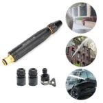 High Pressure Adjustable Water Spray Nozzle for Car Wash & Garden Hose | Heavy Duty Metal Nozzle - Image 3