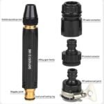 High Pressure Adjustable Water Spray Nozzle for Car Wash & Garden Hose | Heavy Duty Metal Nozzle