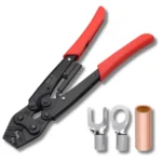 Heavy Duty Ratchet Wire Terminal Crimping Tool - Image 3