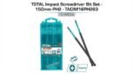 TOTAL 150mm PH2 Magnetic Impact Screwdriver Bit – 1 Piece