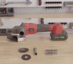 Sarred 21V Cordless Angle Grinder 4 Inch Price & Specs - Image 3