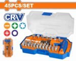 WADFOW 45 Pcs T-Handle Wrench Screwdriver Set WSS8B45