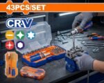 WADFOW 43 Pcs Screwdriver Bits Set WSS8B43 - Image 2