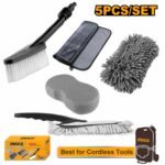 Ingco AMGF0501 5pcs Clean Maintenance Kit Set Care Accessories Cleaning Tools
